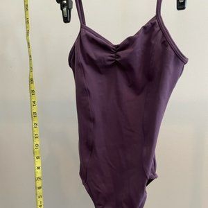 Mirella Pinch Pleat Princess Seamed Leotard